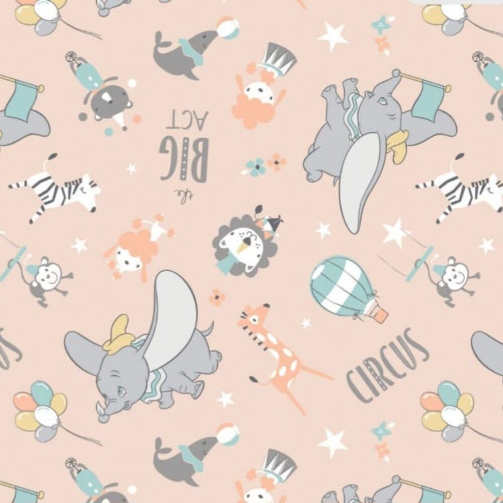 Disney Dumbo My Little Circus Collection from Camelot Fabrics - Quilting Fabrics